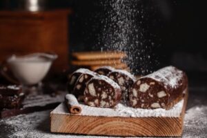 Salame de Chocolate com Conhaque | Receita da Mama