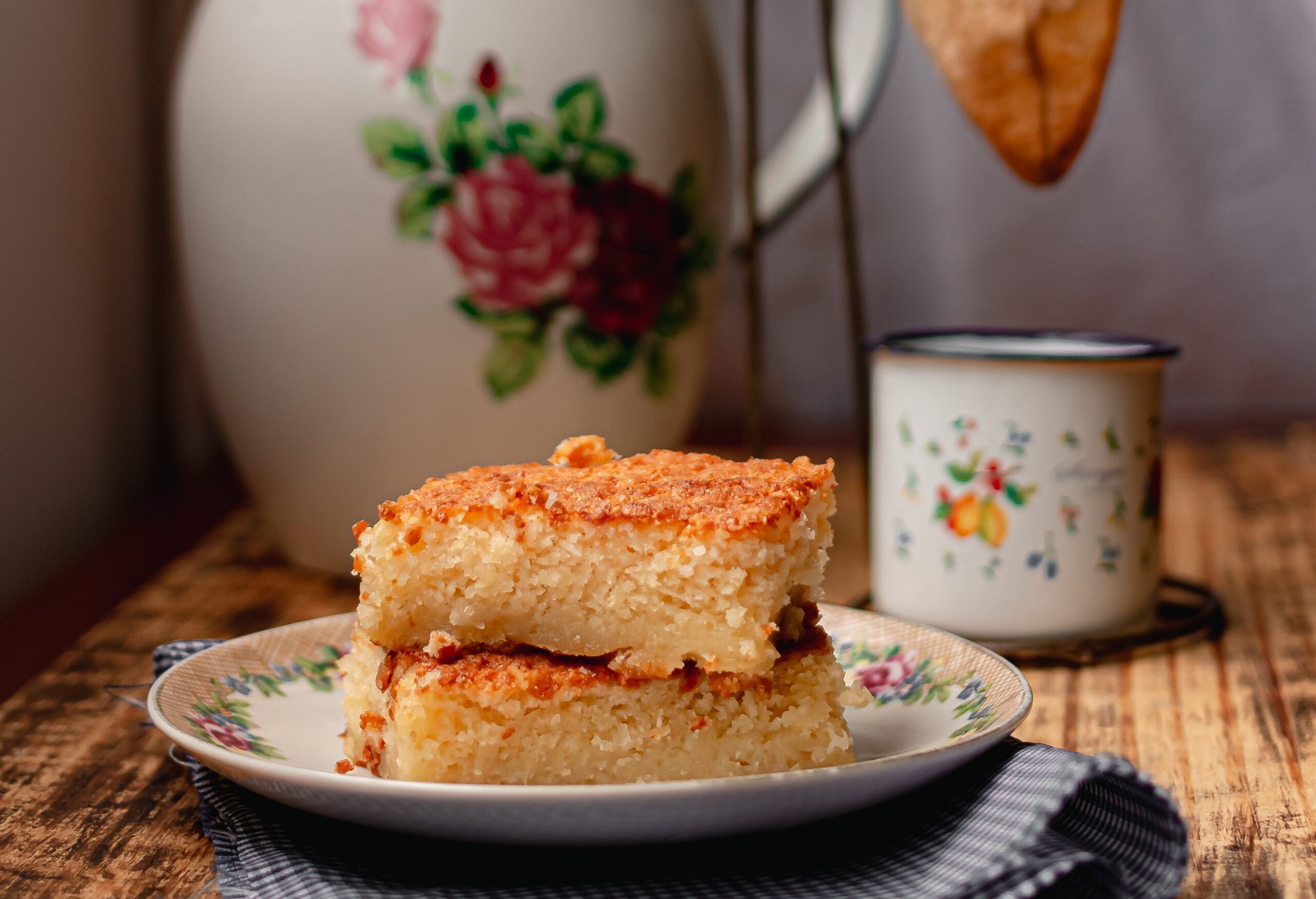 Receita de Bolo de Arroz Cozido